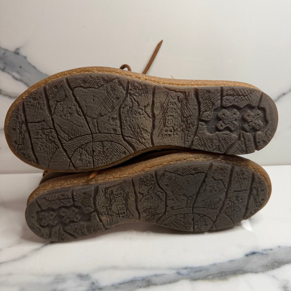 Born Women's Brown Suede Temple Chukka Ankle Boots Sz 7.5 Comfort Minimalist - Picture 7 of 7